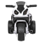 Электромобили - Электромотоцикл Bambi Racer черно-белый (JT5188L-2)#4