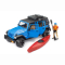 Автомоделі - Автомодель Bruder Jeep Wrangler Rubicon Unlimited з каяком та фігуркою (02529)#5
