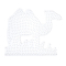 Мозаика - Набор полей Hama Midi Слон жираф лев и верблюд (HM-4582)#5