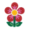 Мозаїка - Набір полів Hama Midi Метелик квітка та лялька (HM-4583) #6