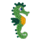 Мозаика - Набор полей Hama Midi Дельфин дракон морской конек и лягушонок (HM-4584)#8