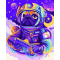 Товары для рисования - Картина по номерам Santi Космический патруль Мопс 40 х 50 см (954461)#2