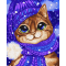Товари для малювання - Картина за номерами Santi Кіт у шапці 40 х 50 см (954732)#2