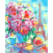 Товари для малювання - ​Картина за номерами Santi Квітучий Париж 40 х 50 см (954489)#2