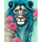 Товари для малювання - ​Картина за номерами Santi Казковий лев 40 х 50 см (954516)#2