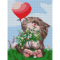 Мозаика - Алмазная мозаика Santi Котик с шариком 30 х 40 см (954714)#2