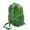 Рюкзаки и сумки - Рюкзак Pixie Crew Minecraft с пикселями зеленый (PXB-18-95)#2