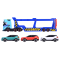 Транспорт и спецтехника - Автотранспортер Dickie Toys 3 машинки (3747017)#3
