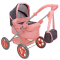 Транспорт и питомцы - Коляска Honzhi toys Классика розовая (T724024)#2