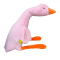 Мягкие животные - Мягкая игрушка MeriToys Гусь-обнимусь розовый 120 см (2050000318832)#3