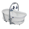 Манежі - Ліжечко-стільчик Chicco Baby Hug Pro біле 5 в 1 (87076.14)#2