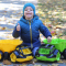 Машинки для малюків - Машинка Technok Самоскид зелений (6238-1)#3