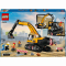 Конструктори LEGO - ​Конструктор LEGO City Жовтий будівельний екскаватор (60420)#3