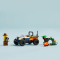 Конструкторы LEGO - Конструктор LEGO City Квадроцикл для исследования джунглей «Миссия Красной панды» (60424)#4