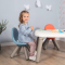 Детская мебель - Стул со спинкой детский Smoby Toys голубовато-белый (880108)#2
