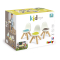 Детская мебель - Стул со спинкой детский Smoby Toys голубой беж (880112)#2