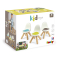 Дитячі меблі - Стілець зі спинкою дитячий Smoby Toys сірий беж (880113) #2