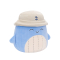 М'які тварини - М'яка іграшка Squishmallows Синій кит Самір у панамі 19 см (SQCR06593)#2