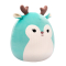 Подушки - М'яка іграшка Squishmallows Олень Лопсанг 30 см (SQCR06688)#4