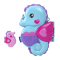 Куклы - Набор Polly Pocket Удивительный мир Голубой морской конек (GKJ63/HWP03)#2
