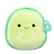 Подушки - М'яка іграшка Squishmallows Огірок Кармайкл 30 см (SQCR06626)#6