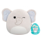 Мягкие животные - Мягкая игрушка Squishmallows Слон Чериш 19 см (SQCR07029)#6