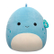 Подушки - М'яка іграшка Squishmallows Синій Динозавр 40 см (SQCR07049)#6