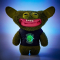Персонажи мультфильмов - Мягкая игрушка Fuggler FuggGlow Светящийся хаки Грин грин (15716B)#4