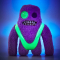 Персонажи мультфильмов - Мягкая игрушка Fuggler FuggGlow Сияюще-сиреневый Саскуш (15716E)#4