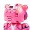Дитячі годинники - Розумний годинник-будильник Ming Ying Bear Pink (EPT751422_3)#5
