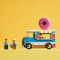 Конструктори LEGO - Конструктор LEGO City Вантажівка з пончиками (60452)#6