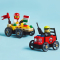 Конструкторы LEGO - Конструктор LEGO City «Пицца-авто против пожарной машины» Набор гонок (60458)#7