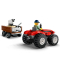 Конструкторы LEGO - Конструктор LEGO City Красный фермерский трактор с прицепом и овцами (60461)#4