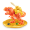 Фігурки персонажів - Ігровий набір Smashers Dino island gold Orange skull (74123A)#6