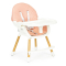 Товари для догляду - Cтільчик для годування Ecotoys Smart 2 в 1 Pink (HA-004 PINK)#2