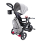 Велосипеди - Велосипед Globber Explorer trike Deluxe play 4 в 1 чорно-сірий (636-120)#2