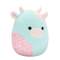 М'які тварини - М'яка іграшка Squishmallows М'ятна пастельна корівка 19 см (SQER01209)#2