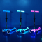 Самокаты - Самокат Micro Mini Deluxe Glow LED Ледник аква (MMD218)#5