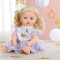 Одежда и аксессуары - Одежда для куклы Baby Annabell Сиреневое платье (710296)#5