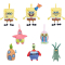 Персонажи мультфильмов - Мягкая игрушка-сюрприз Miraball SpongeBob Squarepants (M14119(M14165)#2