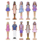 Ляльки - ​Ігровий набір-сюрприз Barbie Fashionistas Mini BarbieLand (JCP97)#2