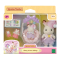 Фігурки тварин - Ігровий набір Sylvanian Families Шоколадні кроленята з колискою (5806)#3