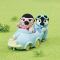 Фігурки тварин - Ігровий набір Sylvanian Families Пінгвінята-двійнята на машинці (5695)#4