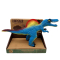Фигурки животных - Интерактивная игрушка Bibi Toys Динозавр голубой (762220BT/1)#2