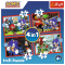 Пазли - Пазл Trefl Sonic the Hedgehog Веселі пригоди 4 в 1 (34625)#2