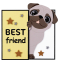 Набори для творчості - 3D картина Rosa Talent Best friend 19 х 19 см (N0003562)#2