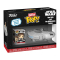 Фигурки персонажей - Набор фигурок Funko Pop Bitty Pop Ride Star Wars Хан Соло и Тысячелетний Сокол (83623)#2