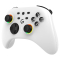 Ігрові приставки - Геймпад GamePro 2.4G/BT 5.1/USB Switch/PC/iOS/Android RGB White (GPX13W)#2