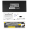 Игровая периферия - Клавиатура Epomaker Shadow-X 70% Wisteria Linear Switch Hot-Swap LCD Screen RGB White UA (SHX-W-WL)#6