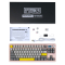 Игровая периферия - Клавиатура Epomaker Shadow-S TKL Wisteria Linear Switch Hot-Swap LCD Screen RGB Pink UA (SHS-P-WL)#6